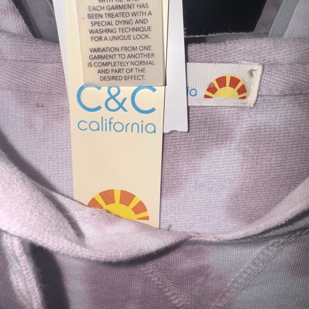 C&C California Lavender Tie-Dye Hoodie - Picture 2 of 7